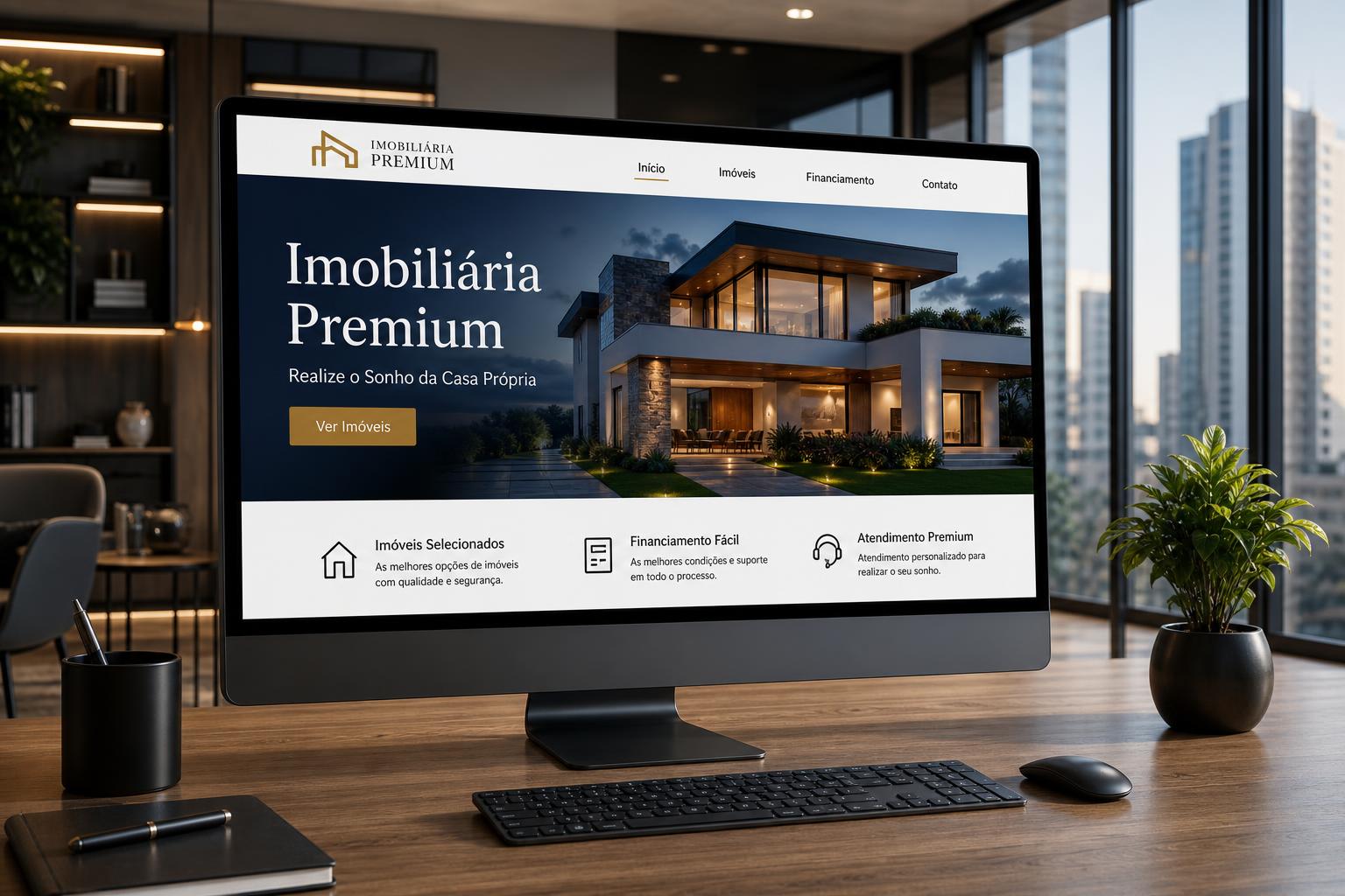 Site de Imobiliária Premium